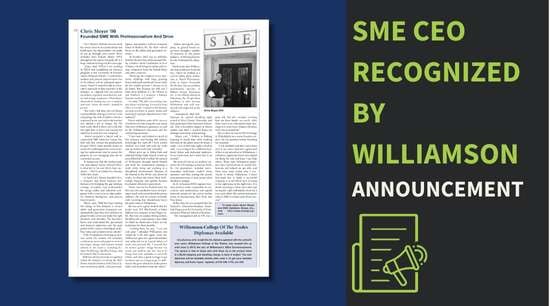 Resource SME CEO Recognized by Williamson