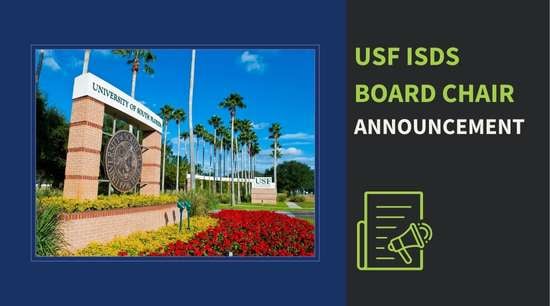 Resource USF ISDS BOARD CHAIR ANNOUNCEMENT