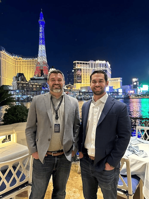 George Barrett and Trey Bayne from SME Solutions Group, Inc. at AWS Re:Invent