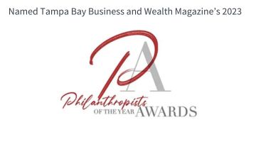 SME Named Tampa Bay Business and Wealth Magazine’s 2023 Philanthropist of the Year